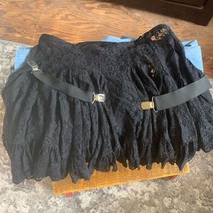 Black skirt, waist is 30 inches